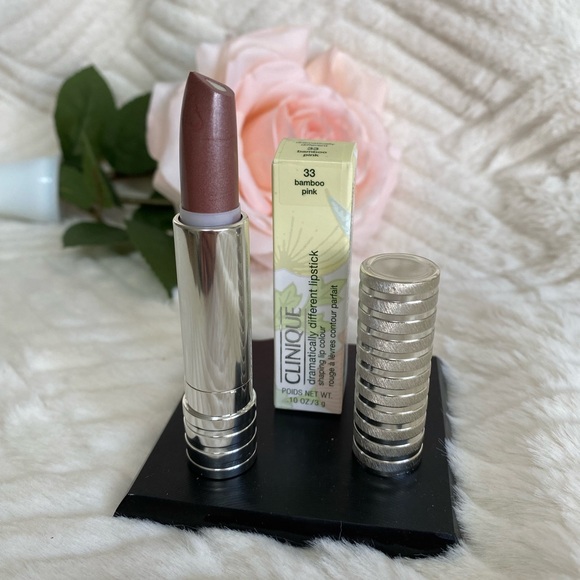 Clinique Dramatically Different Lipstick Shaping Lip Color* BAMBOO PINK 33 - - Picture 3 of 8
